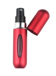 Buy Refillable Perfume Bottle Red/Silver in Saudi Arabia