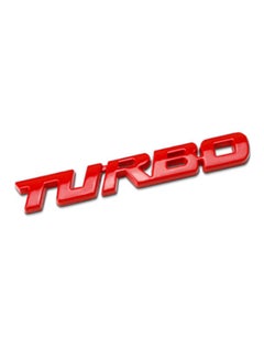 Buy 3D Metal Turbo Letter Car Emblem in Saudi Arabia