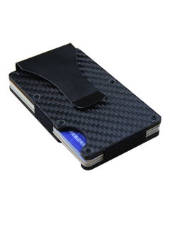 Buy New Fashion Slim Credit Card Holder Black in UAE