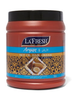 Buy Argan Hot Oil Hair Cream 1000ml in UAE