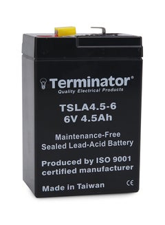 اشتري Rechargeable Sealed Lead Acid Battery Black في السعودية