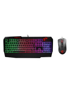 Buy Vigor GK40 Gaming Keyboard And Mice Set Black in UAE