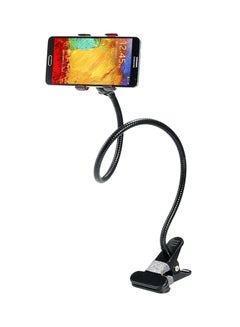 Buy Folding And Flexible Mount Holder With Clip For Apple Black in UAE