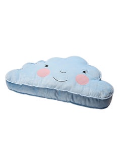 Buy Cloud Cushion Polyester Blue/Pink 59x34centimeter in Saudi Arabia