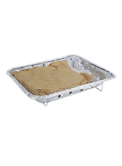 Buy Disposable Instant Grill - 600 g Silver in UAE