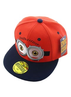 Buy Embroidered Design Snapback Closure Baseball Cap Multicolour in UAE