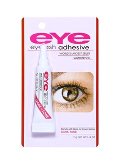 Buy Dark Tone Adhesive Eyelashes Glue Clear in Saudi Arabia