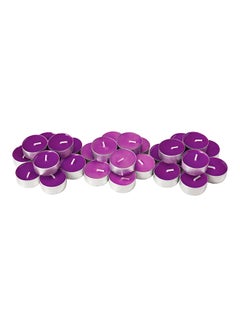 Buy 30-Piece Scented Tealight Candle Purple in Egypt