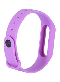 Buy Replacement Band For Xiaomi Mi Band 2 Purple in UAE
