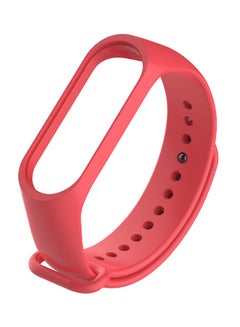 Buy Replacement Band For Xiaomi Mi Band 3 Red in Saudi Arabia