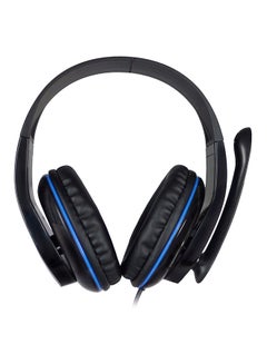 اشتري سماعات الرأس مع ميكروفون تي-باور للألعاب الأسود / الأزرق في الامارات
