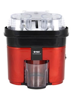 Buy Plastic Electric Juicer 810000000000 Red/Black/Clear in UAE