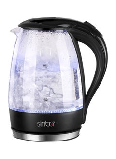 Buy Countertop Electric Kettle 1.7L 1.7 L 2000.0 W SK-7338B Clear/Black in Saudi Arabia