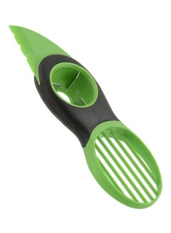 Buy 3-In-1 Avocado Slicer Green/Black 26x12x4centimeter in Saudi Arabia