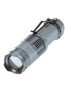 Buy Mini Cree LED Flashlight Light Grey in UAE