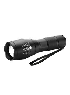 Buy Strongly Backlit Magnified Flashlight Black in UAE