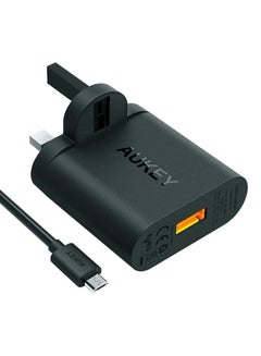 Buy Quick Charge 2.0 Wall Charger Black in Saudi Arabia