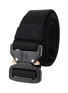 Buy Quick-Release Military Belt Black in UAE