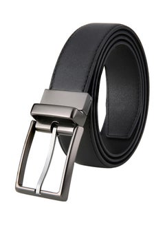 Buy Casual Style Belt Black/Grey in UAE