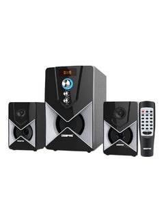 Buy 2.1 Channel Multimedia Speaker System GMS8515 Black/Blue in Saudi Arabia