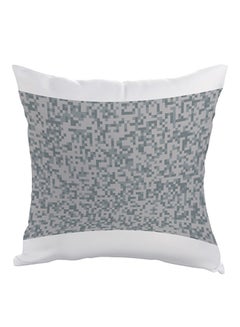 Buy Army Clothing Printed Pillow polyester White/Grey 40 x 40cm in Egypt