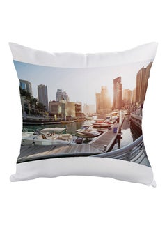 Buy Painting Printed Pillow Multicolour 40 x 40cm in Egypt