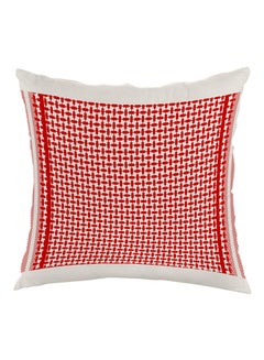 Buy Printed Aerohevan Pillow Red/White 40x40cm in Egypt