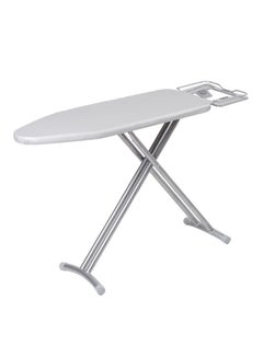 Buy X-Press Ace Foldable Ironing Board With Aluminised Ironing Surface Light Grey/Silver 110centimeter in Saudi Arabia