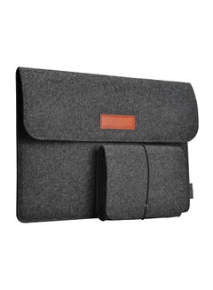 Buy Laptop Felt Sleeve Dark Grey in UAE