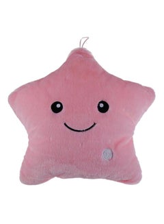 Buy Stars Pillow Led Light Plush Pillow, Pink in Saudi Arabia