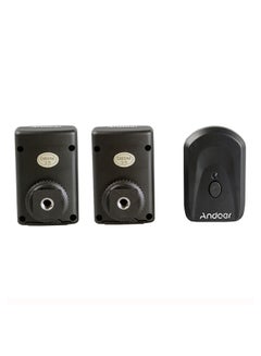 Buy 4-Channels Wireless Remote Flash Trigger Black in UAE