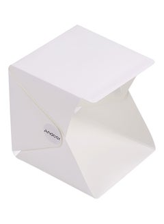 Buy Foldable Portable Mini Photography Lightbox White in Saudi Arabia