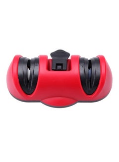 Buy Suction Cup Knife Sharpener Red/Black 20x20x20centimeter in Saudi Arabia