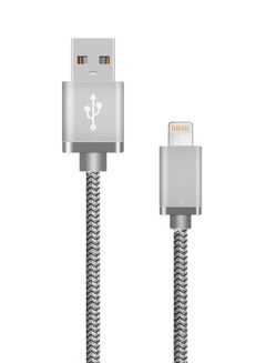 Buy Lightning Data Sync Charging Cable Grey in UAE