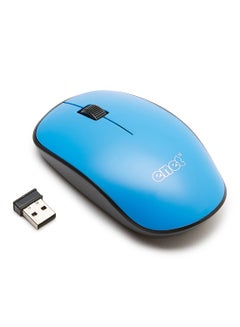 Buy Optical Wireless Mouse Blue/Black in UAE