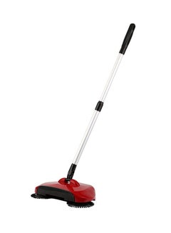 Buy Hand Push Automatic Floor Sweeping Machine Red/Silver/Black 0.86kg in UAE