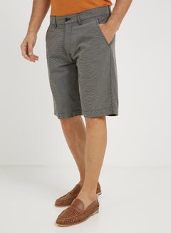 Buy Striped Shorts Grey in UAE