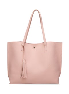 Buy Tassel Design Tote Bag Pink in Saudi Arabia