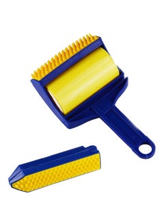 Buy Sticky Buddy With Roller Brush Yellow/Blue in Saudi Arabia