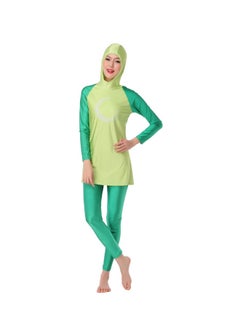 Buy Long Sleeve Islamic Burkinis Green in Saudi Arabia