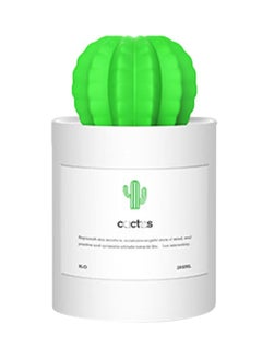 Buy Cactus USB Humidifier 280ml White/Green 280ml in Saudi Arabia