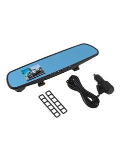 Buy Rear View Mirror DVR Dash Camera Video Recorder in UAE