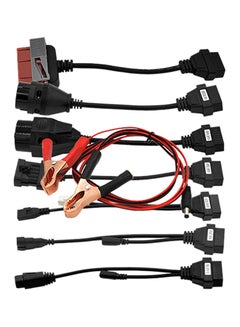 Buy 8-Peice Professional Cables For Automobile Multi-Diagnostic Tools in Saudi Arabia