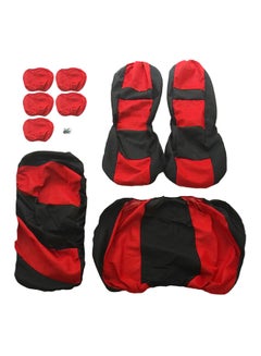 Buy 9-Piece Synthetic Fiber Car Seat Cover in UAE