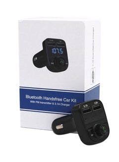 Buy Bluetooth Car MP3 Player Dual USB Charger in Saudi Arabia