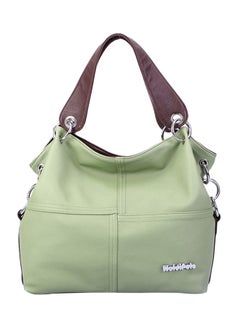 Buy Classic Shoulder Bag Olive in Saudi Arabia