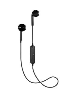 Buy S6 Wireless Bluetooth Noise Reduction Sport Earbuds Black in Saudi Arabia