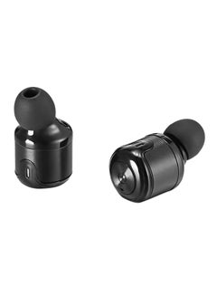 Buy T8 Mini TWS Twins True Wireless Bluetooth V4.2 Earbuds Headset With Charging Base Black in Saudi Arabia