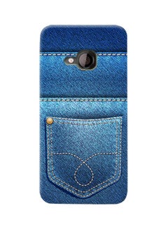 Buy Thermoplastic Polyurethane Jeans Pattern Case Cover For HTC U Play Blue in UAE