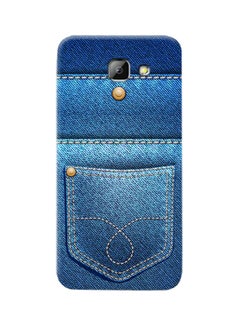 Buy Thermoplastic Polyurethane Jeans Pattern Case Cover For Samsung Galaxy On7 2016 Blue in UAE